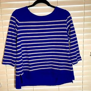 3/$15- LIZ CLAIBORNE Petite XL 3/4 Sleeve Top